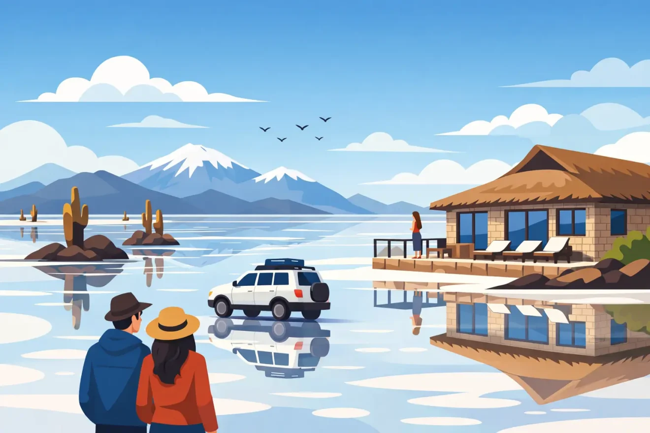 Salar de Uyuni con hotel: qué elegir