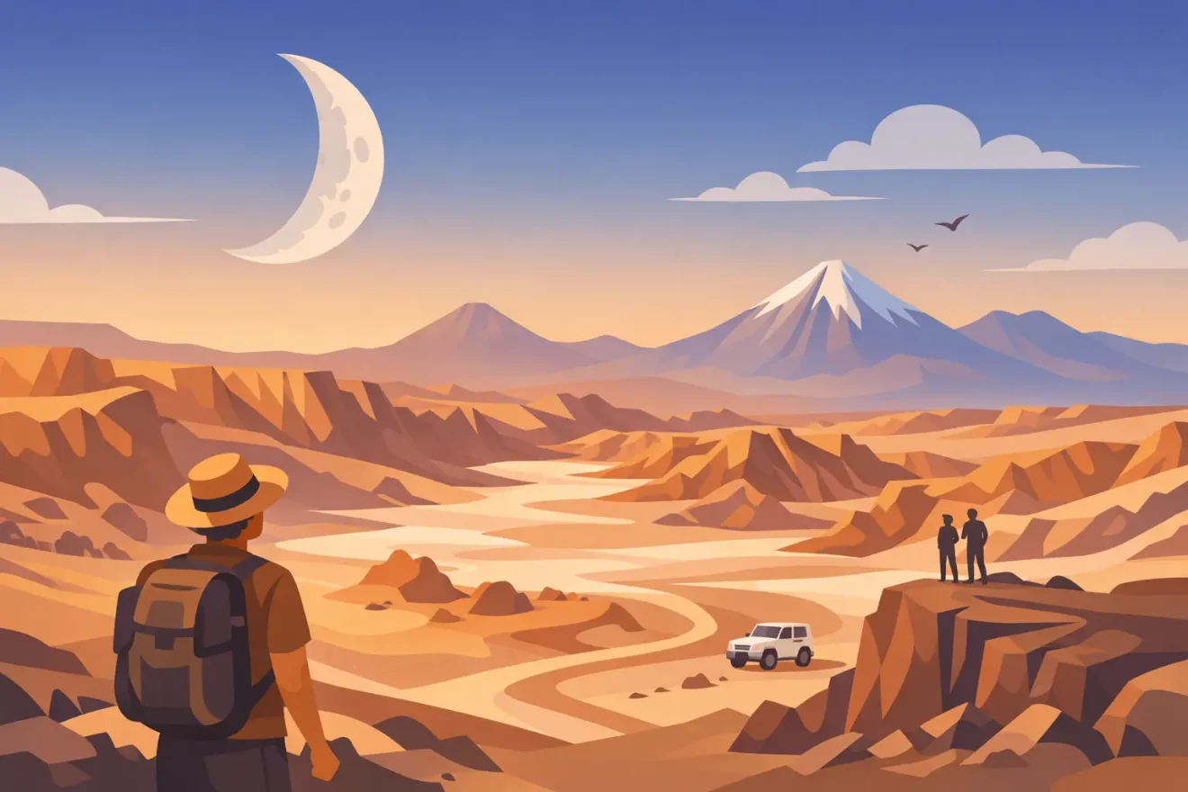 Valle de la Luna San Pedro tour: qué esperar
